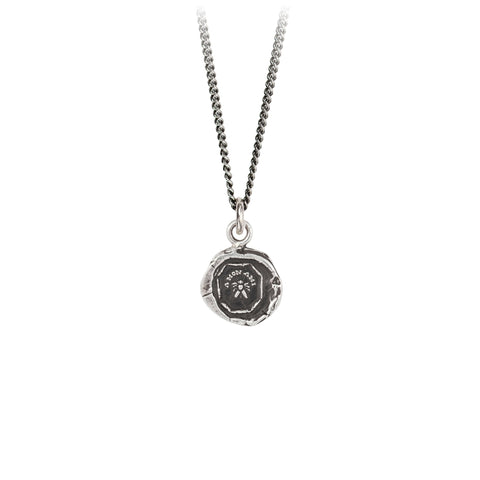 My Friend Sterling Silver Talisman Necklace
