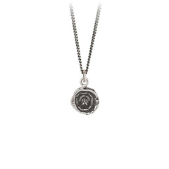 My Friend Sterling Silver Talisman Necklace