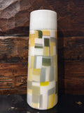 Vitreluxe | Mosaic White Vase