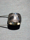 Sterling Silver 'Swan' Large Spirit Bead Necklace