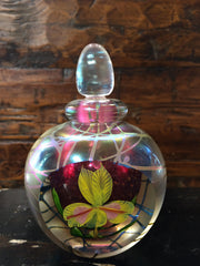 Ruby & Yellow Iris Perfume Bottle