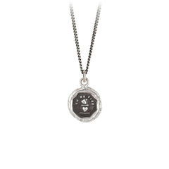 You Complete Me Sterling Silver Talisman Necklace