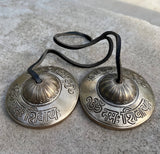 LUNGTA | Large Meditation Yoga Hindu Om Tingsha Cymbal Bell Chimes