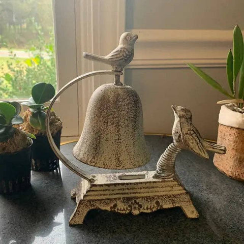 Vagabond Vintage | Cast Iron Bird Bell