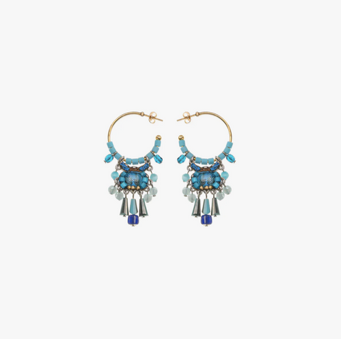 Ayala Bar | Blue Bayou Set, Drop Blue Earrings, Aeriel