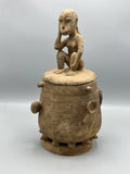 The Niger Bend | Single Baule Man Design Mouse Oracle Container/Statue