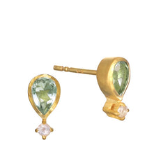 Satya | True Self Green Amethyst Earrings