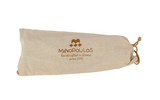 Manopoulos | Premium Handcrafted Denim Blue Suede Roll-Up Chess Set with Metal Chessmen
