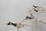 Aviologie | Canada Goose - Flying Set of 5 - 22"L -Carved Ornament