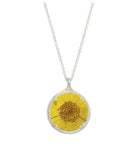 Catherine Weitzman | Birthmonth Flower silver necklace