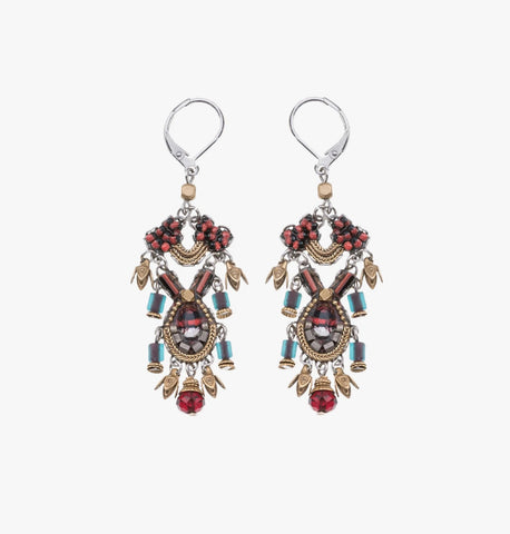Ayala Bar | Noble Wine Set, Ruby Earrings