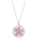 Catherine Weitzman | Birthmonth Flower silver necklace
