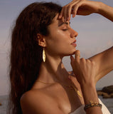 Satya | Spiritual Messenger Feather Earrings