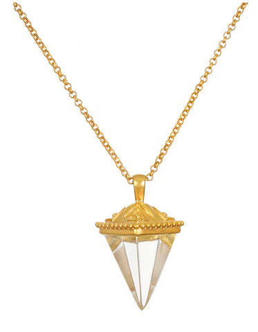 Satya | Truthful Guidance Crystal Pendulum Necklace