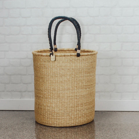 Big Blue Moma | Tall Laundry Basket - Supernatural