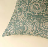 Indaba | Eden Pillow, Slate Blue