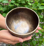 LUNGTA | Hand Hammered Tibetan Full Moon Singing Bowl Complete Set