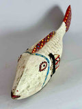 The Niger Bend | Full Size Bozo Cream Fish Puppet Sculpture