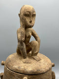 The Niger Bend | Single Baule Man Design Mouse Oracle Container/Statue