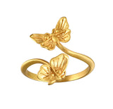 Satya |Freedom to Soar Adjustable Butterfly Ring