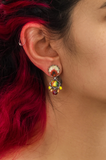 Ayala Bar | Sunflower Surprise Set, Small Colorful Glass Earrings, Bri
