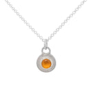 Kat Cadegan | Solaris Pendant silver necklace