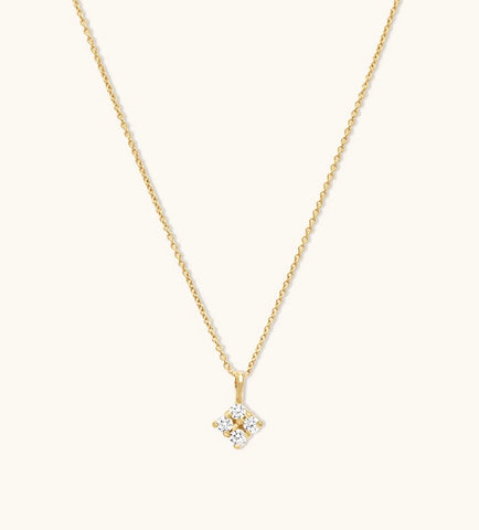 Leah Alexandra | Quaditta Necklace | Gold vermeil