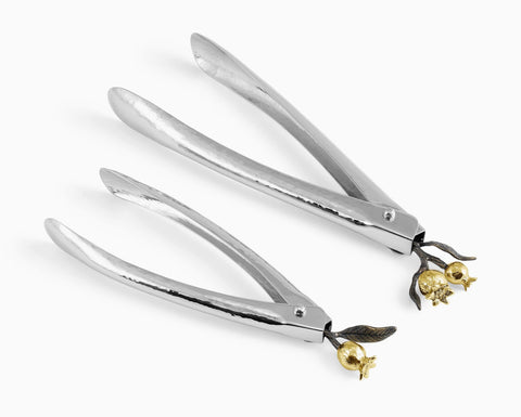 Michael Aram | Pomegranate Lock Spring Tongs