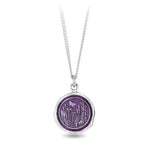 Pyrrha | Wild at Heart Talisman - Mystic Violet necklace
