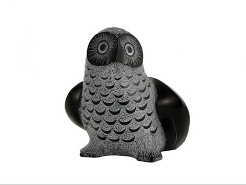 Panabo | Deluxe Inuit Owl Carved Figure