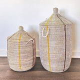Mbare Home | Senegalese Lidded Hamper Basket