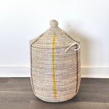 Mbare Home | Senegalese Lidded Hamper Basket