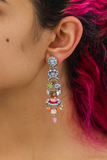 Ayala Bar | Spring Awakening Set, Long Beaded Earrings, Corola