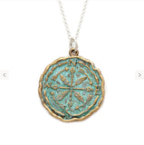 Kat Cadegan | Compass Pendant necklace