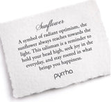 Pyrrha | Sunflower Silver Talisman