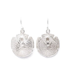 Kat Cadegan | Sand Dollar Sterling silver Earrings