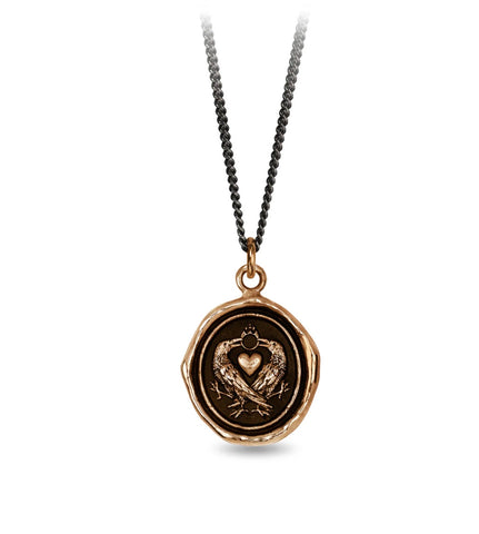 Pyrrha | Bronze Talisman We Two Are One