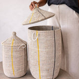 Mbare Home | Senegalese Lidded Hamper Basket