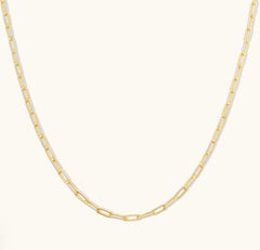 Leah Alexandra | Diamond-Cut Paperclip Chain