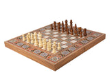 Manopoulos | Handcrafted Mosaic Traditional Style Backgammon Set