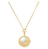 Satya | Take Flight Butterfly Pearl Locket Necklace