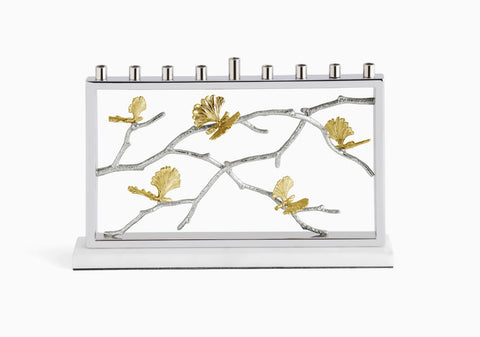 Michael Aram | Butterfly Ginkgo Luxe Menorah