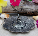 LUNGTA | Incense Burner Holder Large 3 In 1 Lotus