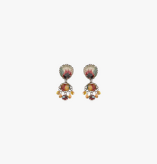 Ayala Bar | Sunflower Surprise Set, Small Colorful Glass Earrings, Bri