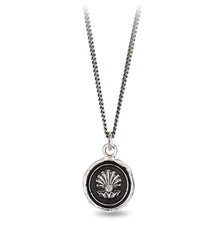 Pyrrha | The World is Your Oyster Diamond Set Talisman Necklace