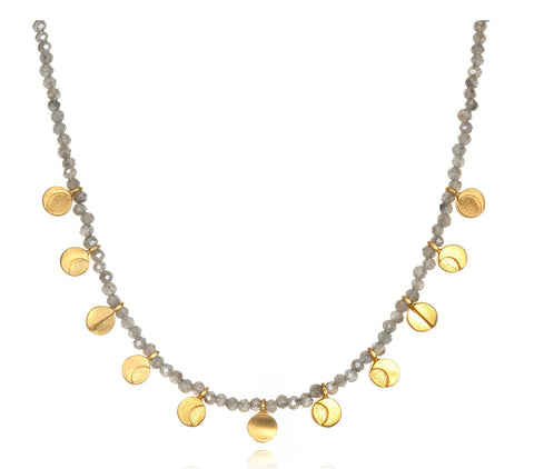Satya | Mystical Moonlight Necklace | Labradorite