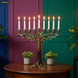 Olivia Riegal | Tree Menorah