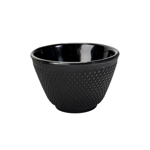 4oz Black Hobnail Cast Iron Tea Cup