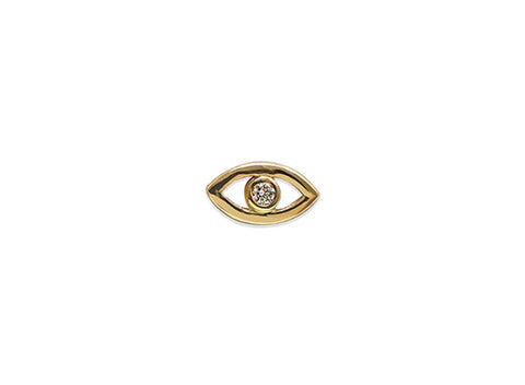 Anzie | 14k Icon Evil Eye Stud