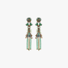 Ayala Bar | Seagrass Set, Beaded Earrings, Halodule